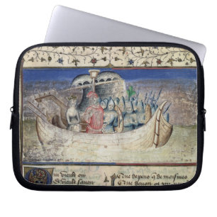 Housse Pour Ordinateur Portable Le Brutus le Trojan place la voile pour la