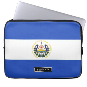 Housse Pour Ordinateur Portable Le drapeau du Salvador