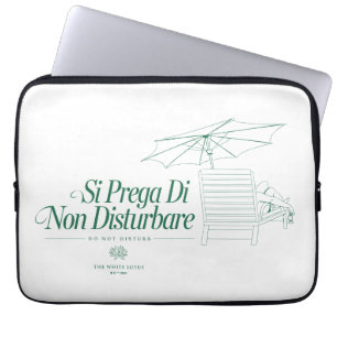 Housse Pour Ordinateur Portable Le Lotus Blanc Ne Disturbe Pas