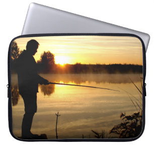 Housse Pour Ordinateur Portable Le matin du pêcheur