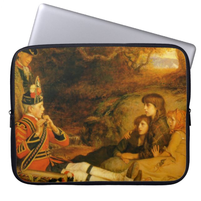 Housse Pour Ordinateur Portable Le Piper (par John Everett Millais) (Devant)