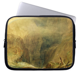 Housse Pour Ordinateur Portable Le pont du diable, passage de St Gotthard, c.1804