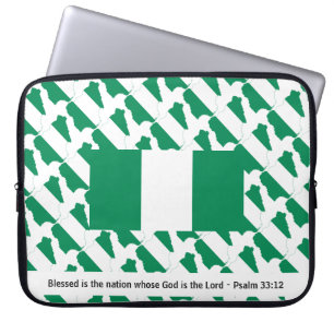 Housse Pour Ordinateur Portable Le portable chrétien de la nation bienheureuse du