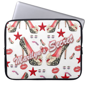 Housse Pour Ordinateur Portable Le secret de Marilyn Sleeve pour ordinateur portab