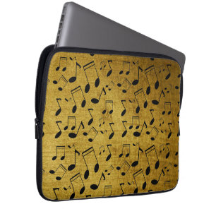 Housse Pour Ordinateur Portable leçon de musique, notes