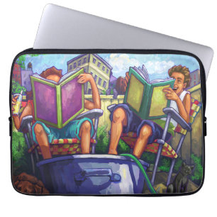 Housse Pour Ordinateur Portable Lecture en été