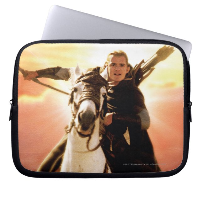 Housse Pour Ordinateur Portable LEGOLAS GREENLEAF™ à cheval (Devant)