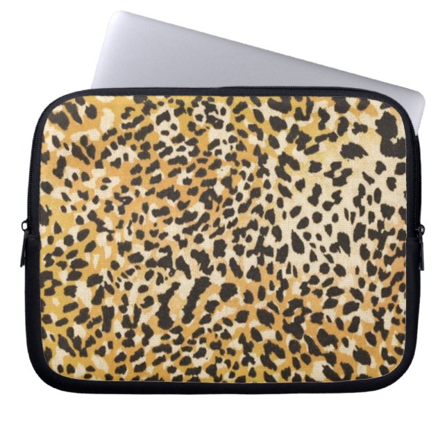 Housse pour ordinateur portable Léopard (Devant)