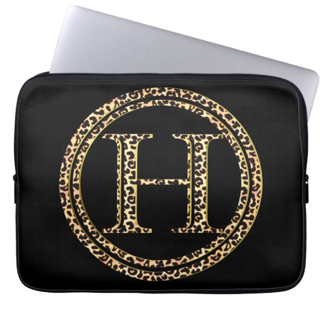 Housse Pour Ordinateur Portable Leopard H (Devant)