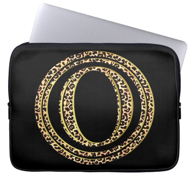Housse Pour Ordinateur Portable Leopard O (Devant)