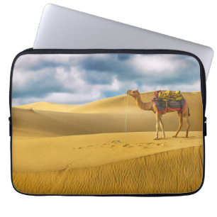 Housse Pour Ordinateur Portable Les déserts Thar Desert Rajasthan Inde Camel