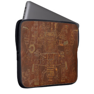 Housse Pour Ordinateur Portable Les Dieux Art folklorique sud-américain