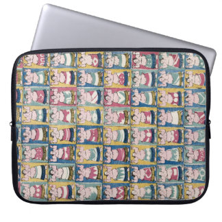 Housse Pour Ordinateur Portable Les lutteurs Sumo d'Utagawa Yoshikazu (1852)