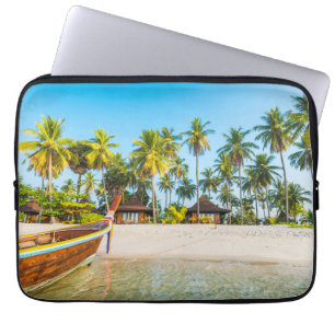 Housse Pour Ordinateur Portable Les pavillons de la station touristique sur la