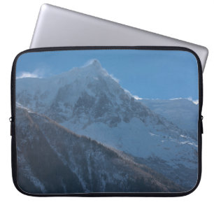 Housse Pour Ordinateur Portable Les sommets des Alpes françaises recouverts de nei