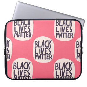 Housse Pour Ordinateur Portable Les vies noires comptent, motif calligraphique