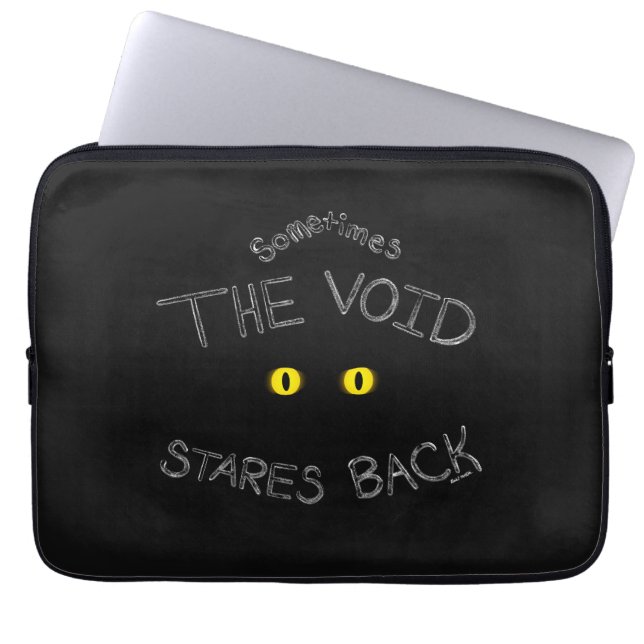 Housse Pour Ordinateur Portable Les yeux vides de retour (Devant)