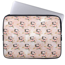 Housse pour ordinateur portable Lettre E