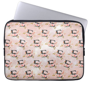 Housse pour ordinateur portable Lettre E