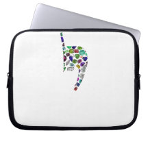 Lettre 'YOD' faite de pierres précieuses dans tout