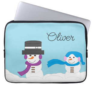 Housse Pour Ordinateur Portable L'hiver est neige