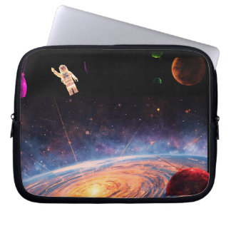 Housse Pour Ordinateur Portable L'homme dans l'espace, sur leur propre pochette él