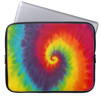Lien tie-dye tourbillon arc-en-ciel couleur cool