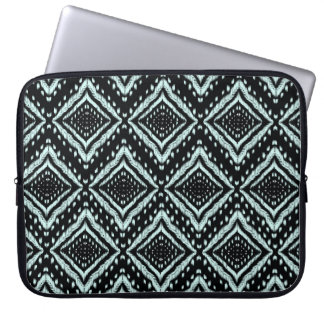 Housse Pour Ordinateur Portable Ligne Abstraite, Belle, motif sans soudure Ikat, B