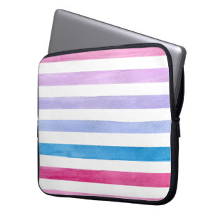 Housse Pour Ordinateur Portable Lignes colorées