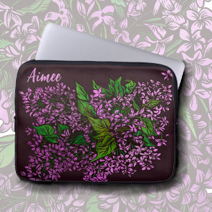 Housse Pour Ordinateur Portable Lilacs Floral