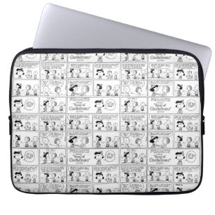 Housse Pour Ordinateur Portable Linus raconte Lucy Elle est Crabby