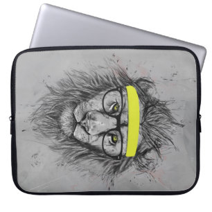 Housse Pour Ordinateur Portable Lion de Hipster