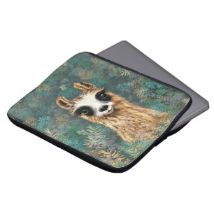 Housse Pour Ordinateur Portable Llama pour bébé curieux - mignonne