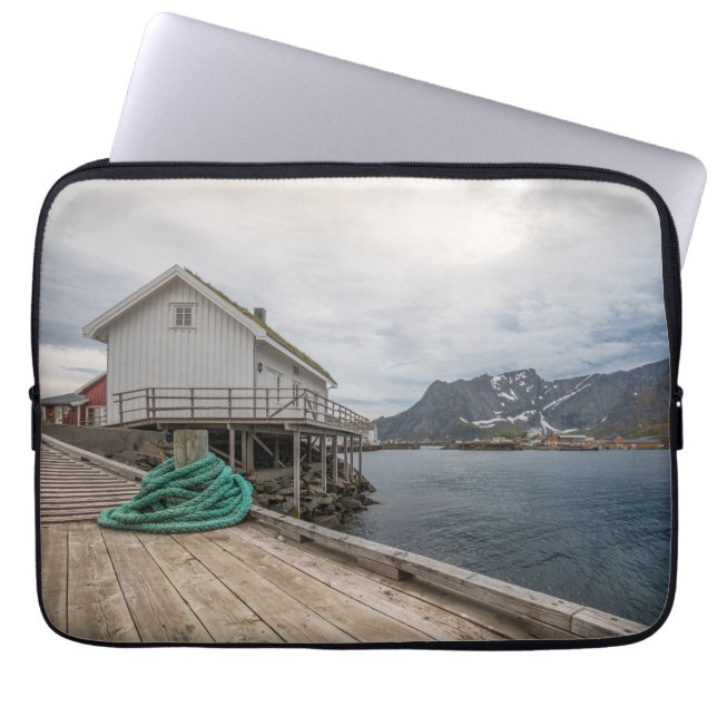 Housse Pour Ordinateur Portable Lofoten Norvège (Devant)