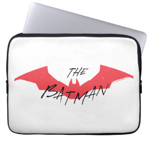 Housse Pour Ordinateur Portable Logo Batman manuscrit de chaume