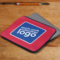 Logo Cartes de Sport Rouge Blanc Bleu Rétro