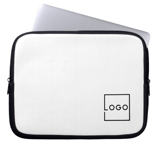Housse Pour Ordinateur Portable Logo d'entreprise personnalisé (Devant)