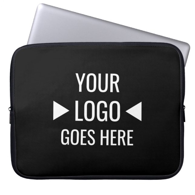 Housse Pour Ordinateur Portable Logo d'entreprise personnalisé facile (Devant)
