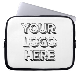 Housse Pour Ordinateur Portable Logo ici