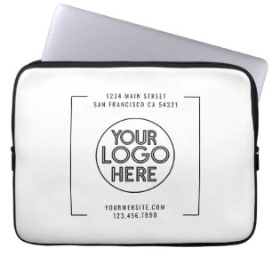 Housse Pour Ordinateur Portable Logo personnalisé d'entreprise professionnelle mod