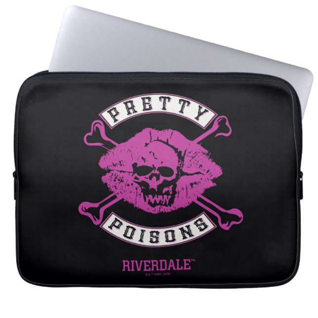 Housse Pour Ordinateur Portable Logo Poisons Pretty (Devant)
