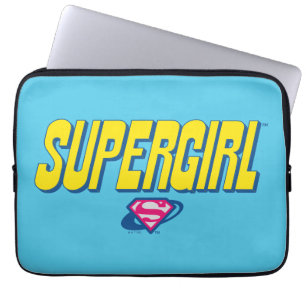 Housse Pour Ordinateur Portable Logo Pop Supergirl