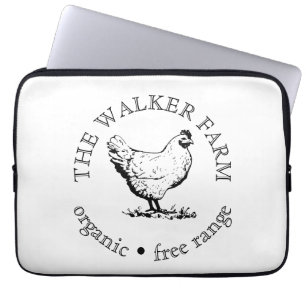 Housse Pour Ordinateur Portable Logo promotionnel pour petite entreprise agricole