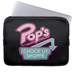 Housse Pour Ordinateur Portable Logo rose du magasin Chock'Lit de Pop