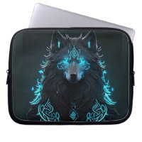 Loup bleu celtique