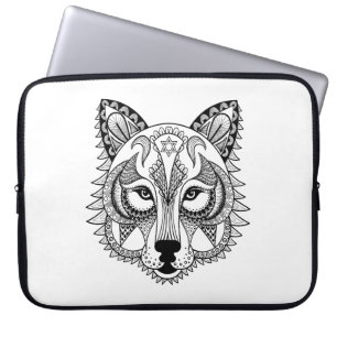 Housse Pour Ordinateur Portable Loup inspiré