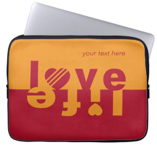 Housse Pour Ordinateur Portable LoVE LIFE - Manches d'ordinateur portable