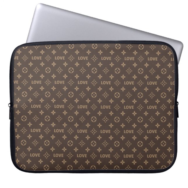 Housse Pour Ordinateur Portable Love Pattern Louis Vuitton (Devant)
