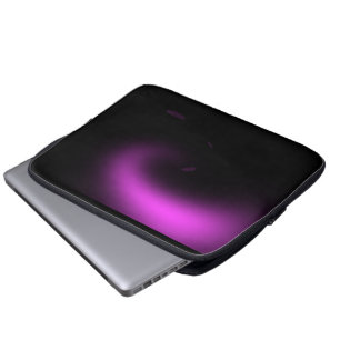 Housse Pour Ordinateur Portable Lumières Twirl Purple Sunburst