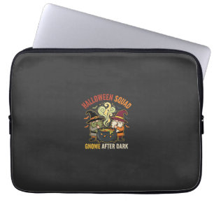 Housse Pour Ordinateur Portable Lutin d'Halloween Méfait de Minuit